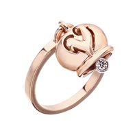 Anello Chantecler Donna Campanelle in Oro rosa Diamante 24554 - 24554-13